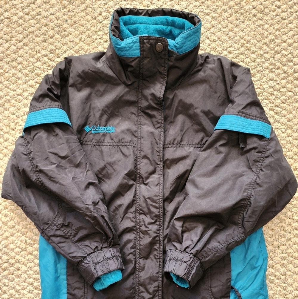Columbia Women's Small Black Bugaboo 3 in 1‎ Fleece Liner Interchange Jacket